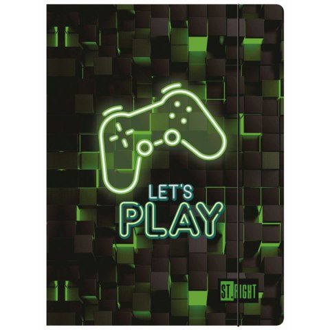 Teczka kartonowa na gumkę ST.RIGHT DARK GANE A4 mix Unipap Teczka kartonowa na gumkę ST.RIGHT DARK GANE A4 mix Unipap