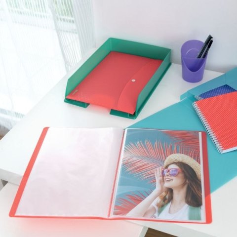Teczka ofertowa Colour Breeze A4 kolor: zielony 60 kieszeni Esselte (626233) Teczka ofertowa Colour Breeze A4 kolor: zielony 60 kieszeni Esselte (626233)