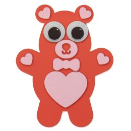 Wyklejanka miś DIY z pianki Arpex (WA3971)