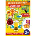 Zestaw plastyczny Zwierzaki Interdruk (ZESKREZWI)