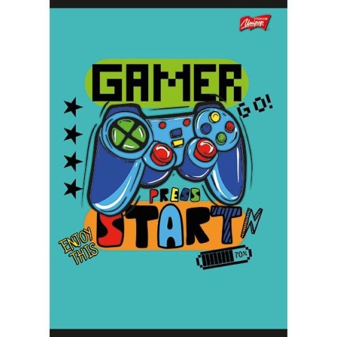 Zeszyt A5 16k. linia Uni-pak