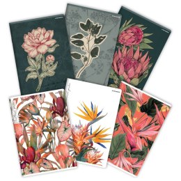 Zeszyt FLOWERS A4 60k. 70g krata Top 2000 (400169430)