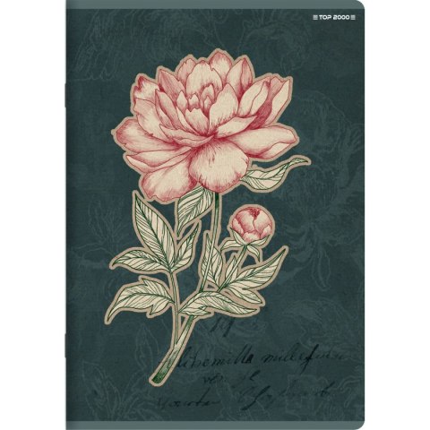 Zeszyt FLOWERS A4 60k. 70g krata Top 2000 (400169430)