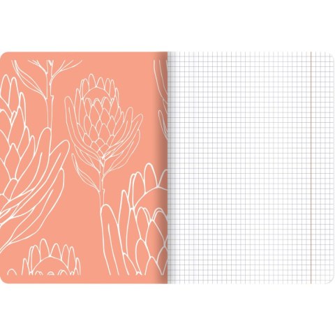 Zeszyt FLOWERS A4 60k. 70g krata Top 2000 (400169430)