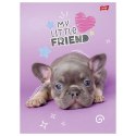 Zeszyt MY LITTLE FRIEND A4 32k. 70g krata Unipap Zeszyt MY LITTLE FRIEND A4 32k. 70g krata Unipap