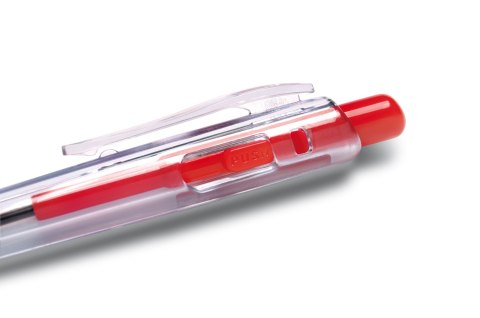 Długopis olejowy BK437 czerwony 0,27mm Pentel