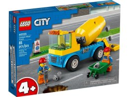 Klocki konstrukcyjne City Ciężarówka z betoniarką Lego (60325)