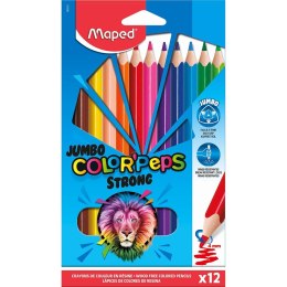 Kredki ołówkowe Colorpeps 12 kol. Maped (863312)
