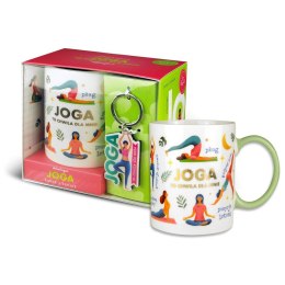 Kubek wielokrotnego użytku Set K+B PORYS-Joga Pan Dragon (5901854984186)