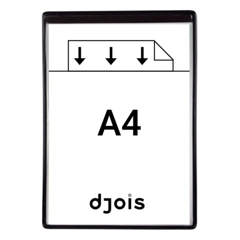 Magnetyczny panel prezentacyjny A4 Tarifold 5 szt. kolor czarny Magnetyczny panel prezentacyjny A4 Tarifold 5 szt. kolor czarny