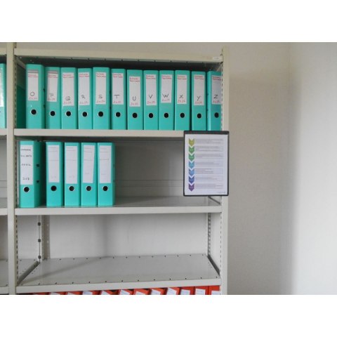 Magnetyczny panel prezentacyjny A4 Tarifold 5 szt. kolor czarny Magnetyczny panel prezentacyjny A4 Tarifold 5 szt. kolor czarny