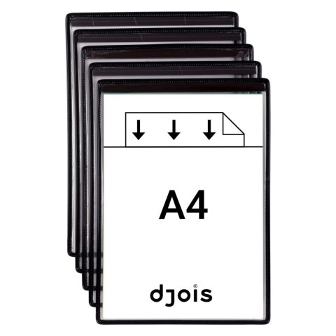 Magnetyczny panel prezentacyjny A4 Tarifold 5 szt. kolor czarny Magnetyczny panel prezentacyjny A4 Tarifold 5 szt. kolor czarny
