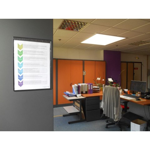 Magnetyczny panel prezentacyjny A4 Tarifold 5 szt. kolor czarny Magnetyczny panel prezentacyjny A4 Tarifold 5 szt. kolor czarny
