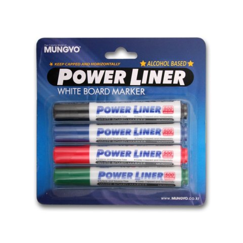 Marker suchościeralny MIX 4 SZT KPL Mungyo (TT8595) Marker suchościeralny MIX 4 SZT KPL Mungyo (TT8595)
