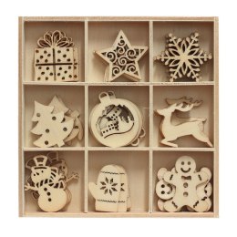 Ozdoba drewniana choinki i renifery Galeria Papieru (253044)