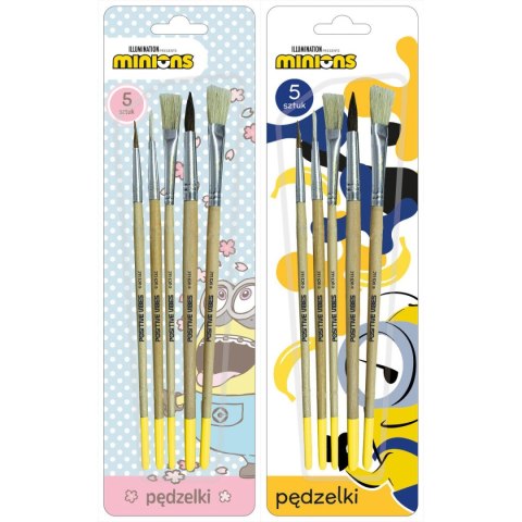 Pędzel Minionki z naturalnego włosia Rexus Pędzel Minionki z naturalnego włosia Rexus
