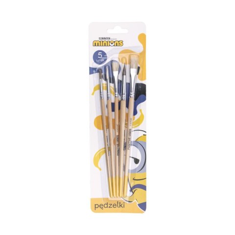 Pędzel Minionki z naturalnego włosia Rexus Pędzel Minionki z naturalnego włosia Rexus