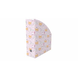 Pojemnik na dokumenty pionowy PUPPIES A4 mix nadruk karton pokryty folią Biurfol (NSE-02-36)