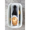 Przybornik na biurko my box organizer podłużny biało-różowy plastik Leitz (52581023)