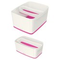 Przybornik na biurko my box organizer podłużny biało-różowy plastik Leitz (52581023)