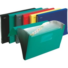 Teczka z przegródkami A4 kolor: czarna 12 przegródek Patio (PAT5057/N/01)