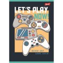 Zeszyt LET'S PLAY A5 32k. KRATKA Unipap Zeszyt LET'S PLAY A5 32k. KRATKA Unipap
