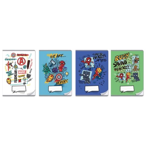 Zeszyt SPIDER MAN A5 16k. krata Beniamin (1030) Zeszyt SPIDER MAN A5 16k. krata Beniamin (1030)