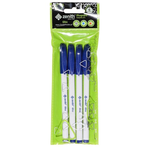 Długopis Gliss niebieski 0,5mm Zenith Długopis Gliss niebieski 0,5mm Zenith