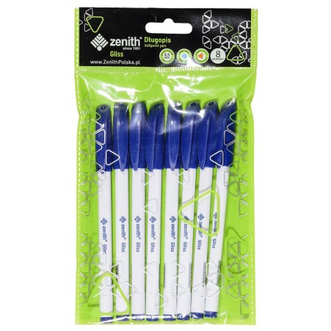 Długopis Gliss niebieski 0,5mm Zenith Długopis Gliss niebieski 0,5mm Zenith