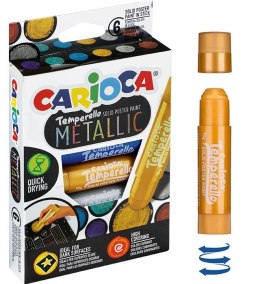 Farby plakatowe TEMPERELLO 6 kolor. Carioca (42674)
