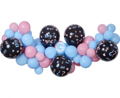 Girlanda balonowa He or She, 65 szt. Godan (031362) Girlanda balonowa He or She, 65 szt. Godan (031362)