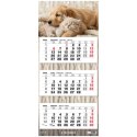 Kalendarz ścienny trójdzielny 310mm x 710mm Top (400204171)