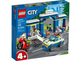 Klocki konstrukcyjne City posterunek policji - pościg Lego (60370)
