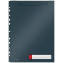 Koszulki na dokumenty Cosy A4 kolor: szara typu U Leitz (46680089)