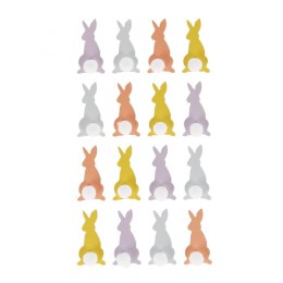 Naklejka (nalepka) Królik z pomponem Craft With Fun (553721)