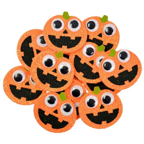 Naklejka (nalepka) piankowe brokatowe Halloween mix Arpex (HA7249)