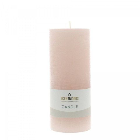 Świeca pieńkowa 6,3X15cm w kolorze Flamingo śr. 60mm Pavoncella (8720935400943)