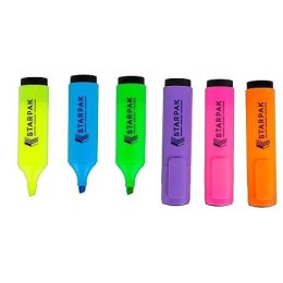 Zakreślacz Office wkład 6 kolorów Starpak (421225)