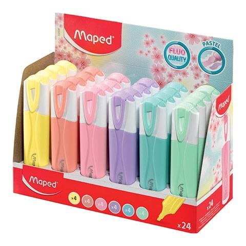 Zakreślacz PEPS fluo mix Maped (742538) Zakreślacz PEPS fluo mix Maped (742538)