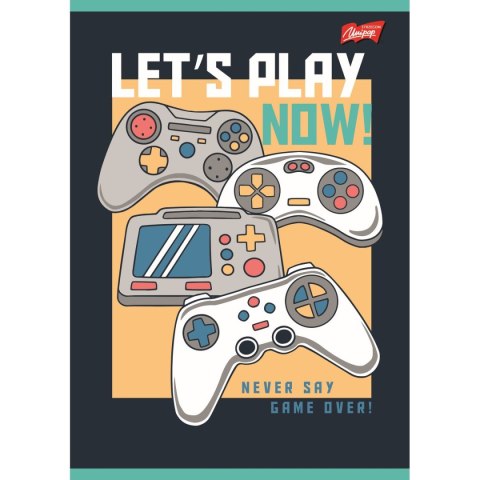 Zeszyt Lets Play A5 32k. 70g podwójna linia kolor Unipap Zeszyt Lets Play A5 32k. 70g podwójna linia kolor Unipap