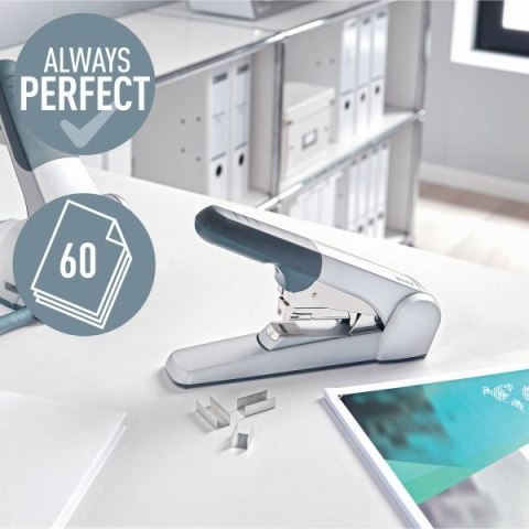 Zszywacz FC kasetkowy srebrny 60k (55520084) Leitz
