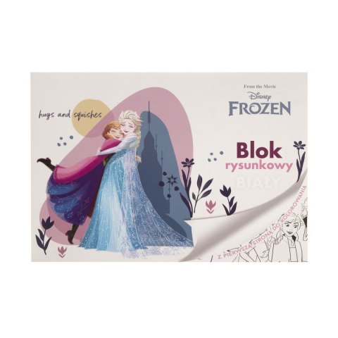 Blok rysunkowy biały FROZEN A4 biały 20k Beniamin Blok rysunkowy biały FROZEN A4 biały 20k Beniamin