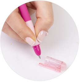 Długopis wymazywalny Ergo Girls niebieski 0,7mm M&G (MG AKPB75R1 KP30)