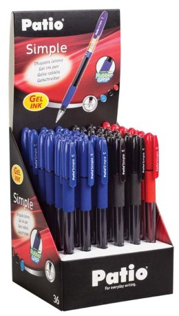 Długopis żelowy wkład mix Patio (58735)