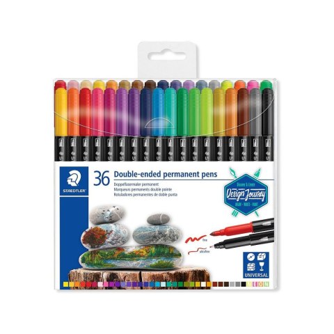 Flamaster dwustronne Staedtler (S 3187 TB36) Flamaster dwustronne Staedtler (S 3187 TB36)