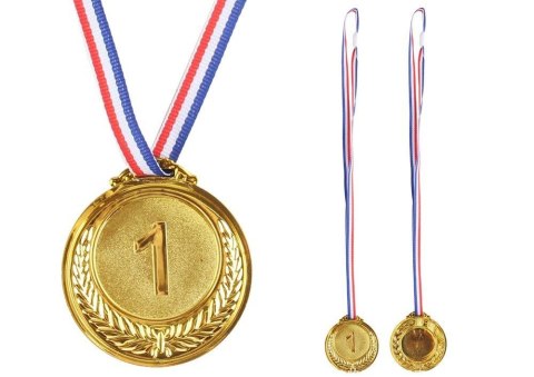 Gadżet złoty medal cynkowy 6,5cm Lean (20947) Gadżet złoty medal cynkowy 6,5cm Lean (20947)