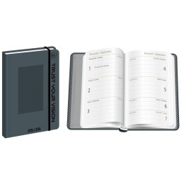 Kalendarz książkowy (terminarz) VISION 192 stron A6 Interdruk (SZKOLNY)