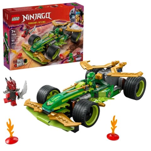 Klocki konstrukcyjne Ninjago Samochód wyścigowy Lloyda z napędem typu pull-back Lego (71828) Klocki konstrukcyjne Ninjago Samochód wyścigowy Lloyda z napędem typu pull-back Lego (71828)