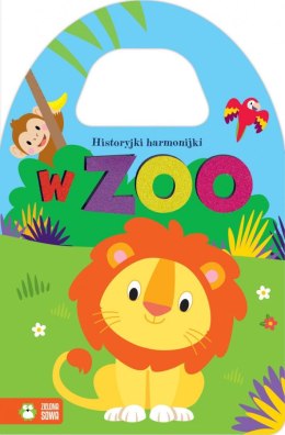 Książeczka edukacyjna Historyjki harmonijki. W zoo Zielona Sowa
