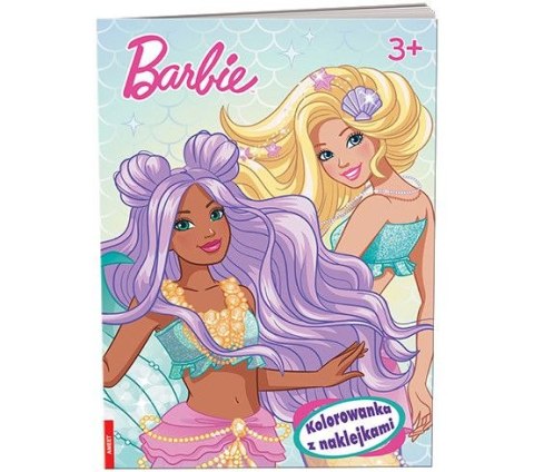 Książka dla dzieci Barbie™. Kolorowanka z Naklejkami Ameet (NA-1404) Książka dla dzieci Barbie™. Kolorowanka z Naklejkami Ameet (NA-1404)